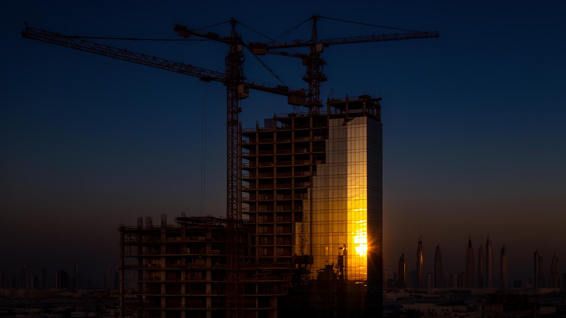 Dubai construction site